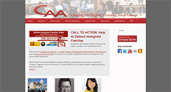 Desktop Screenshot of caasf.org